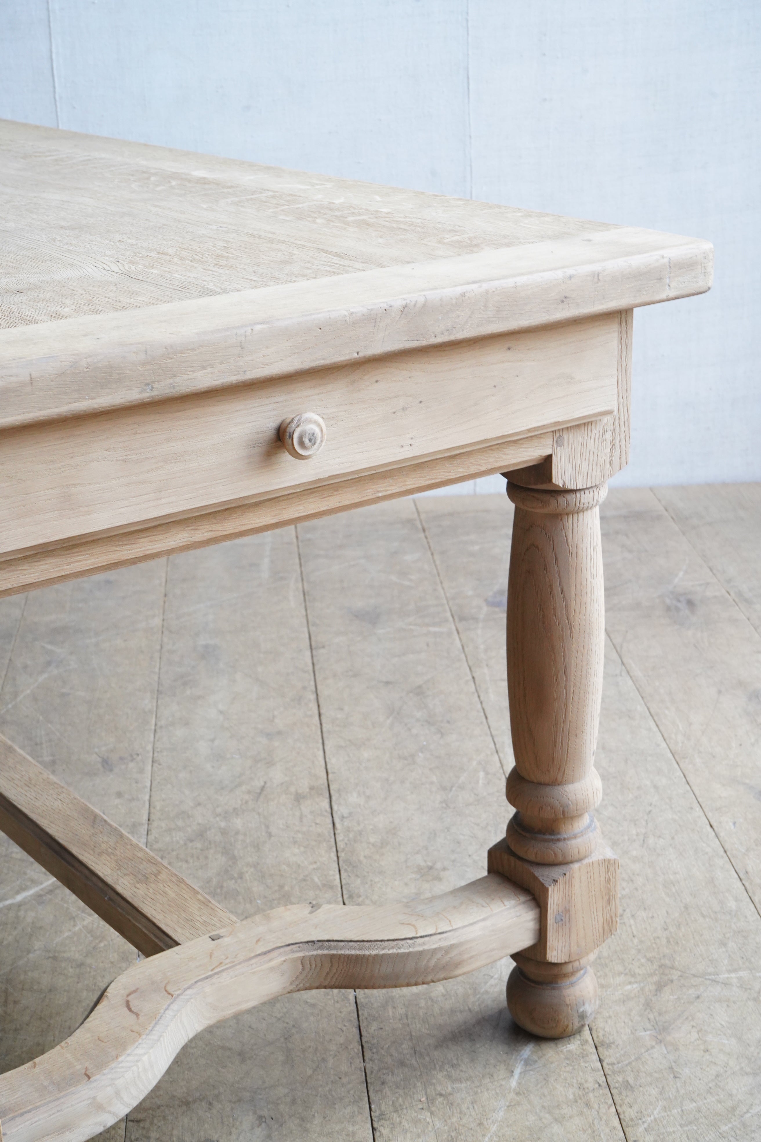 French Oak Dining Table