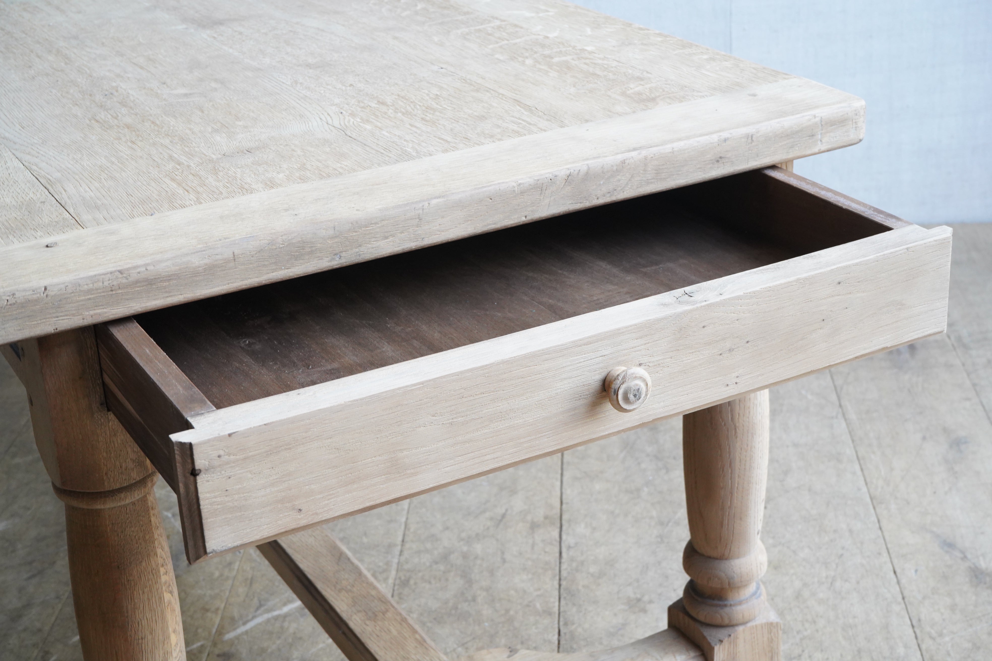 French Oak Dining Table
