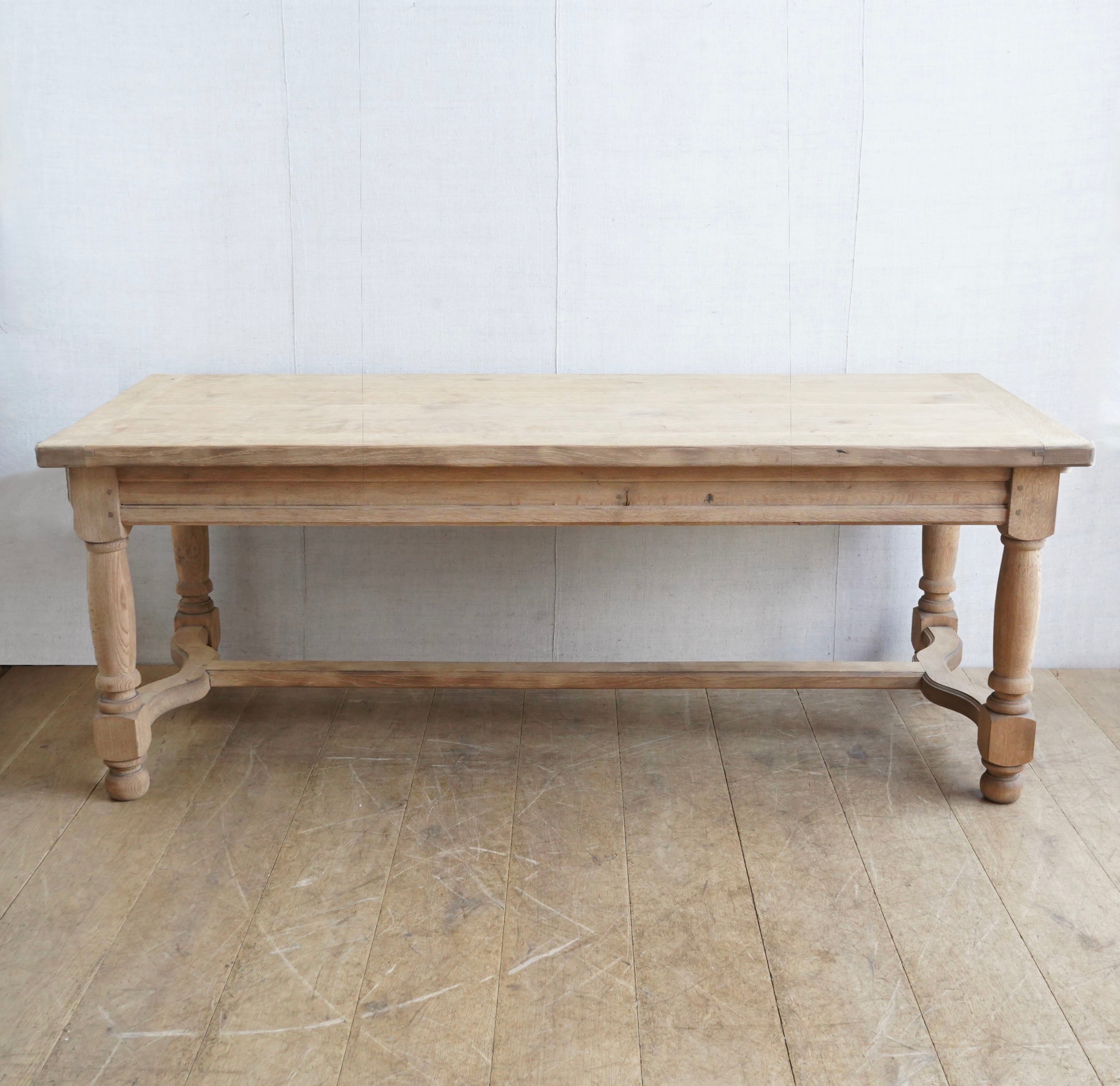 French Oak Dining Table