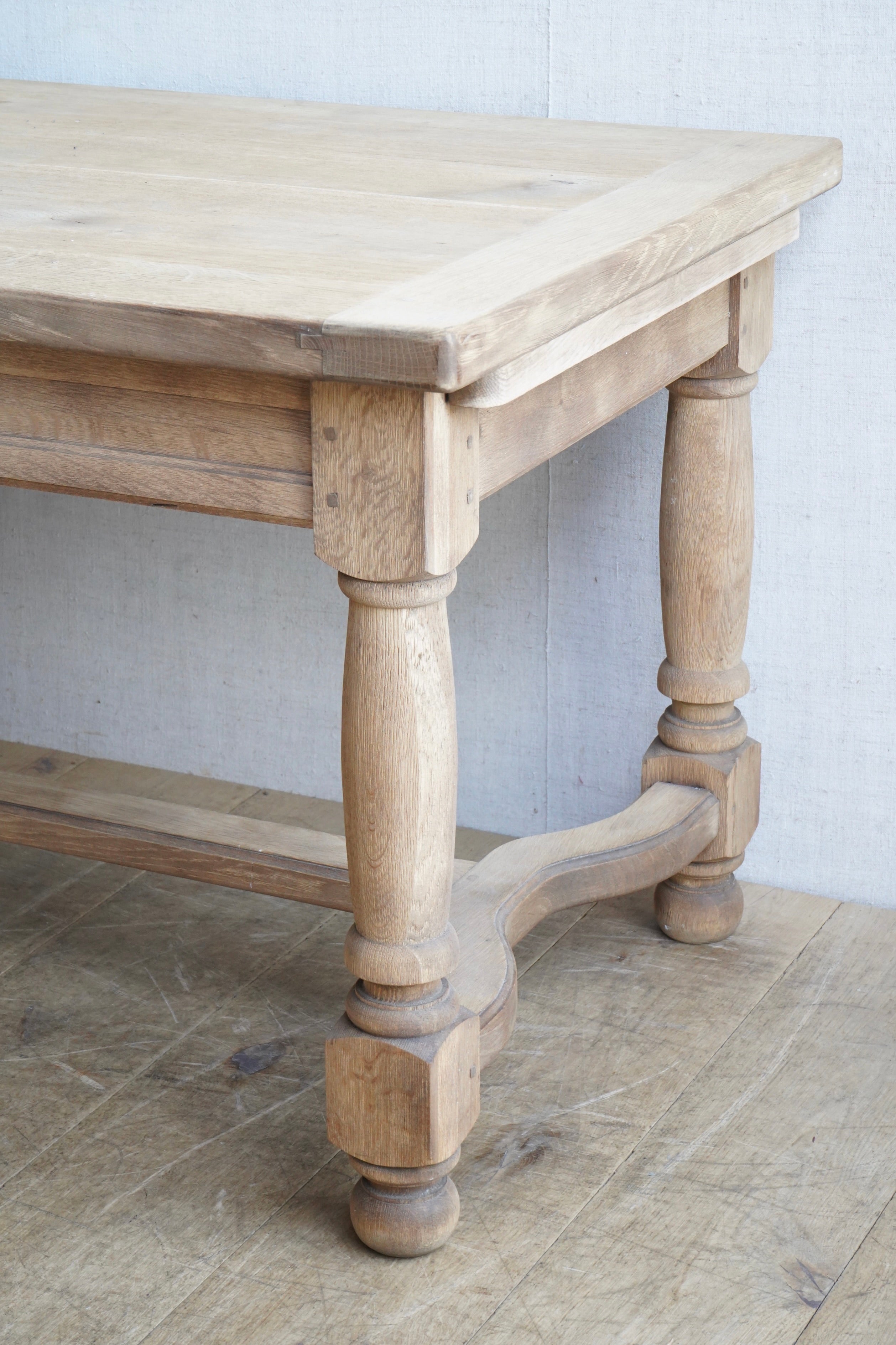 French Oak Dining Table