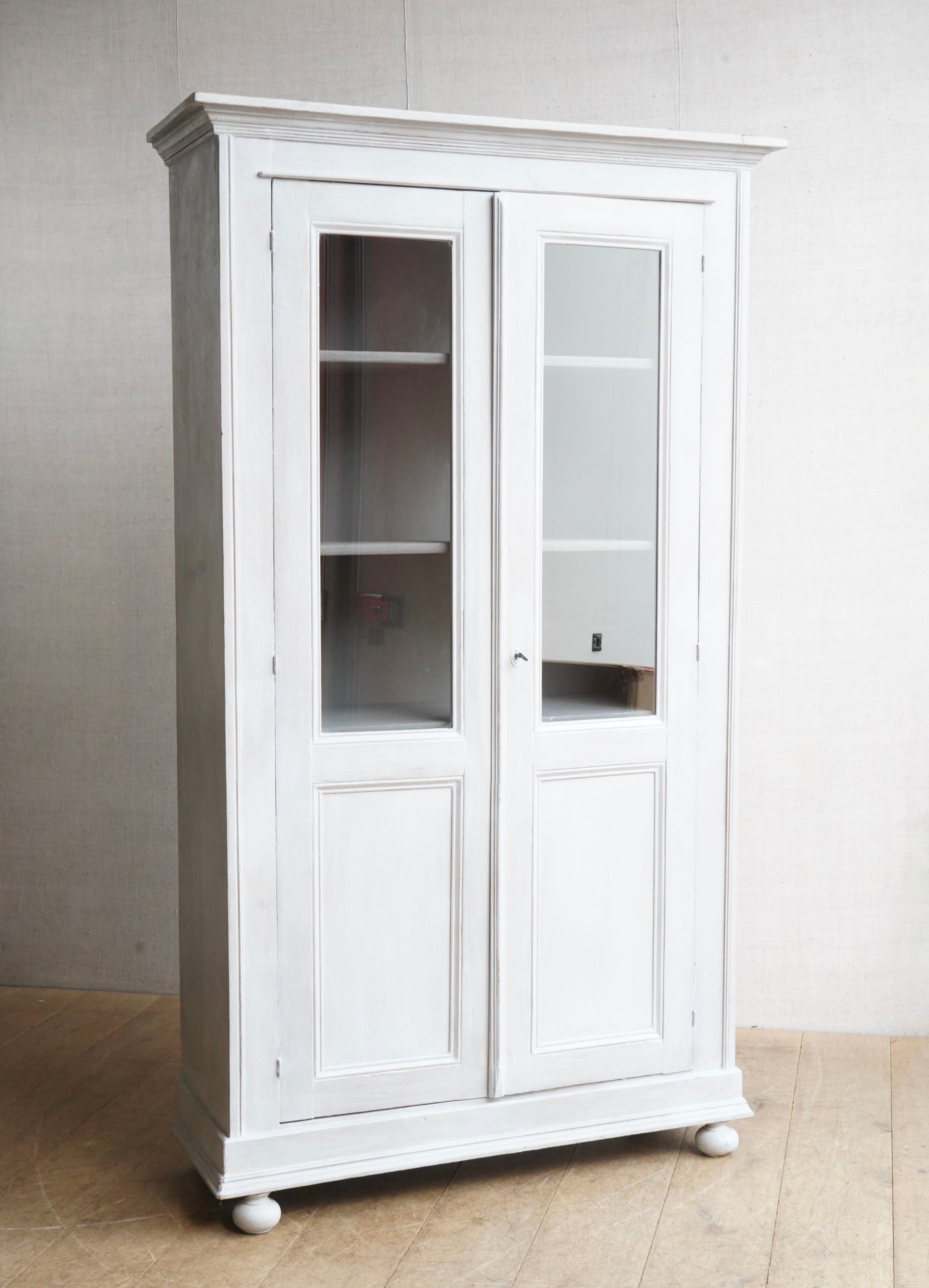 French 19c Glazed Cabinet