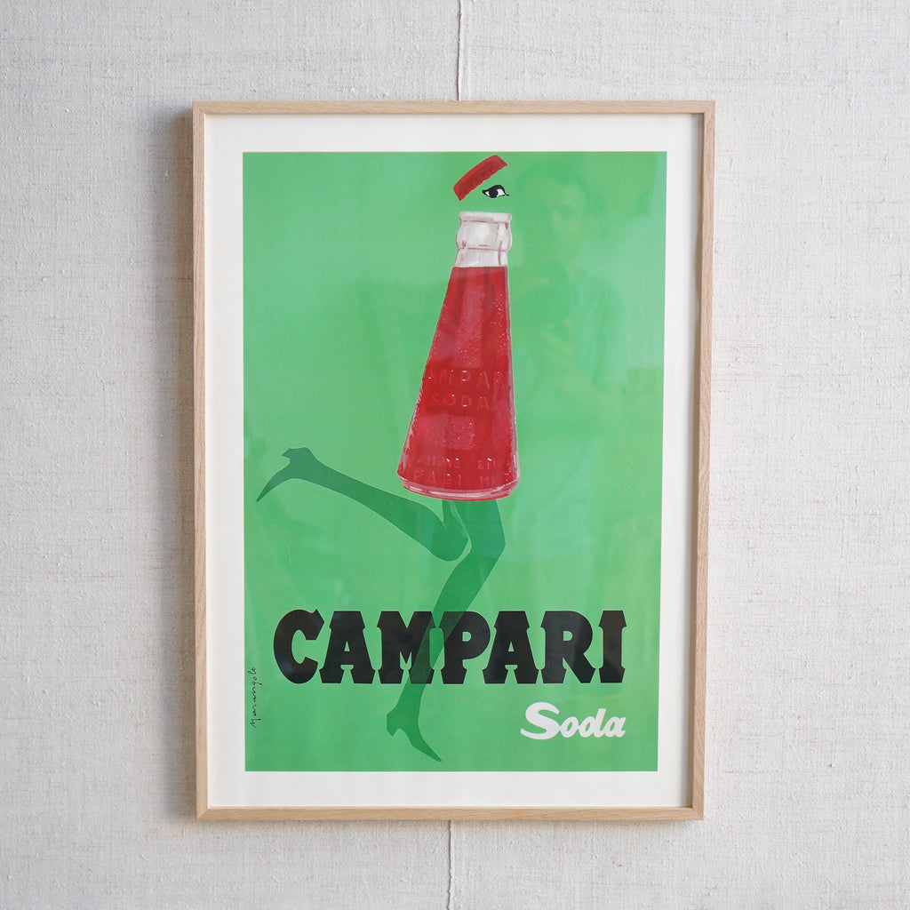 Framed Campari Soda Print
