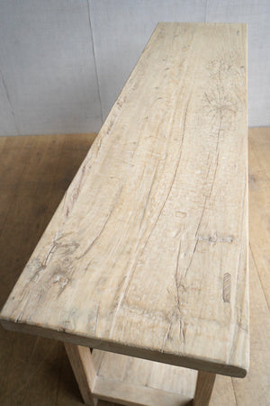 Chinese Elm Console