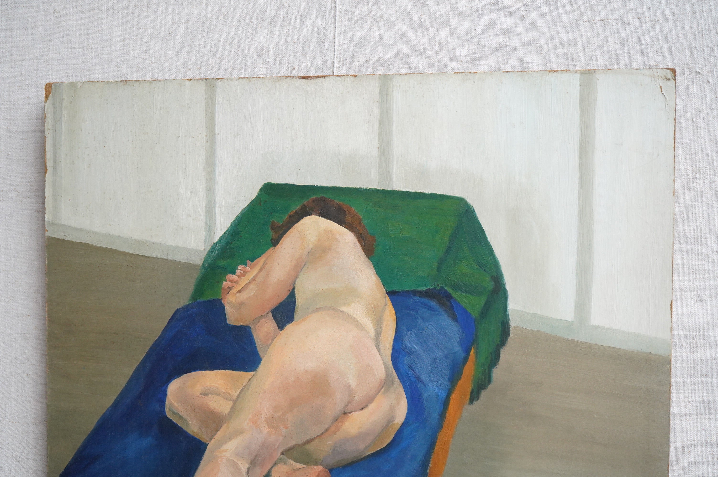 Nude Oil on Board
