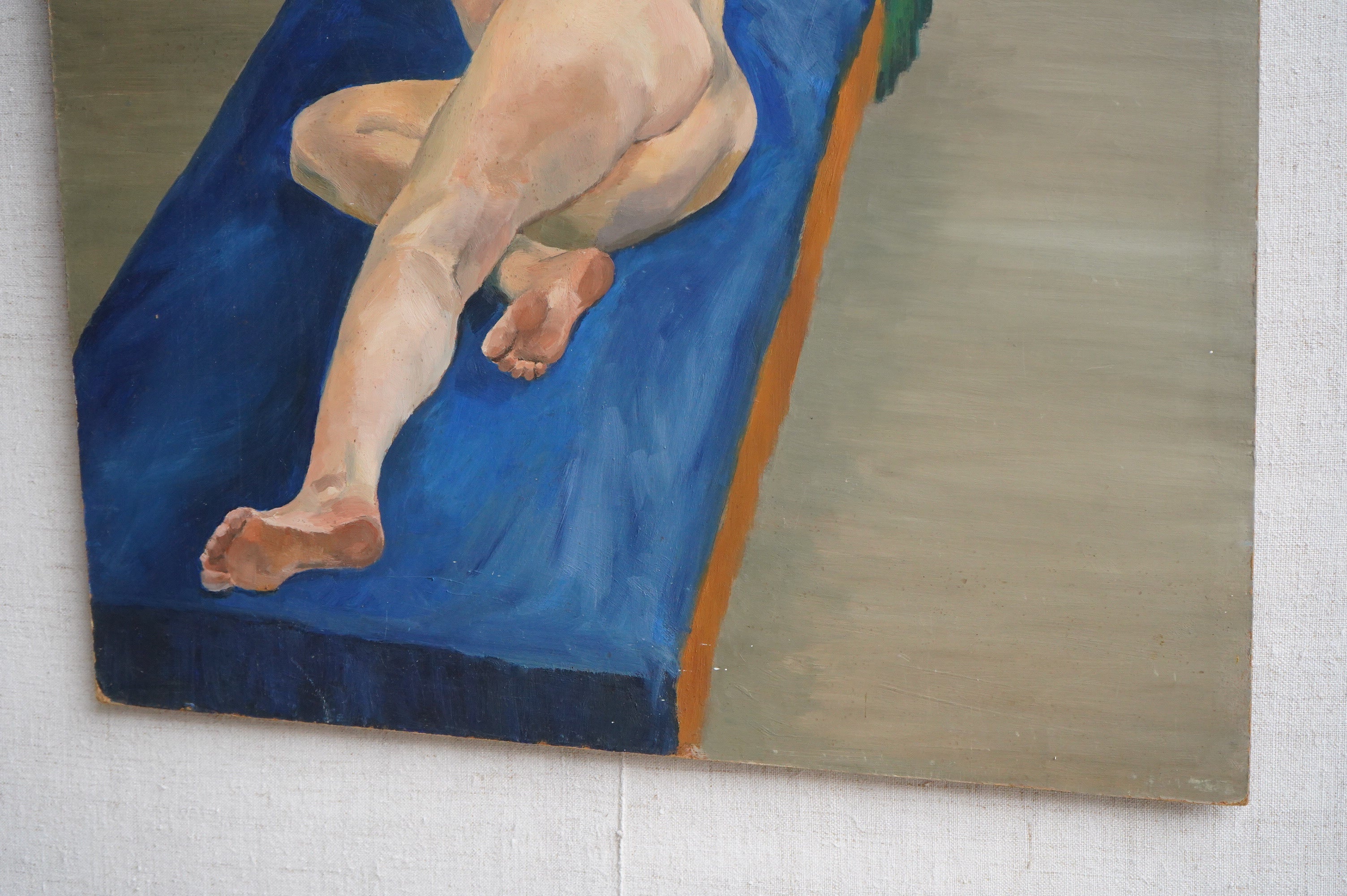 Nude Oil on Board