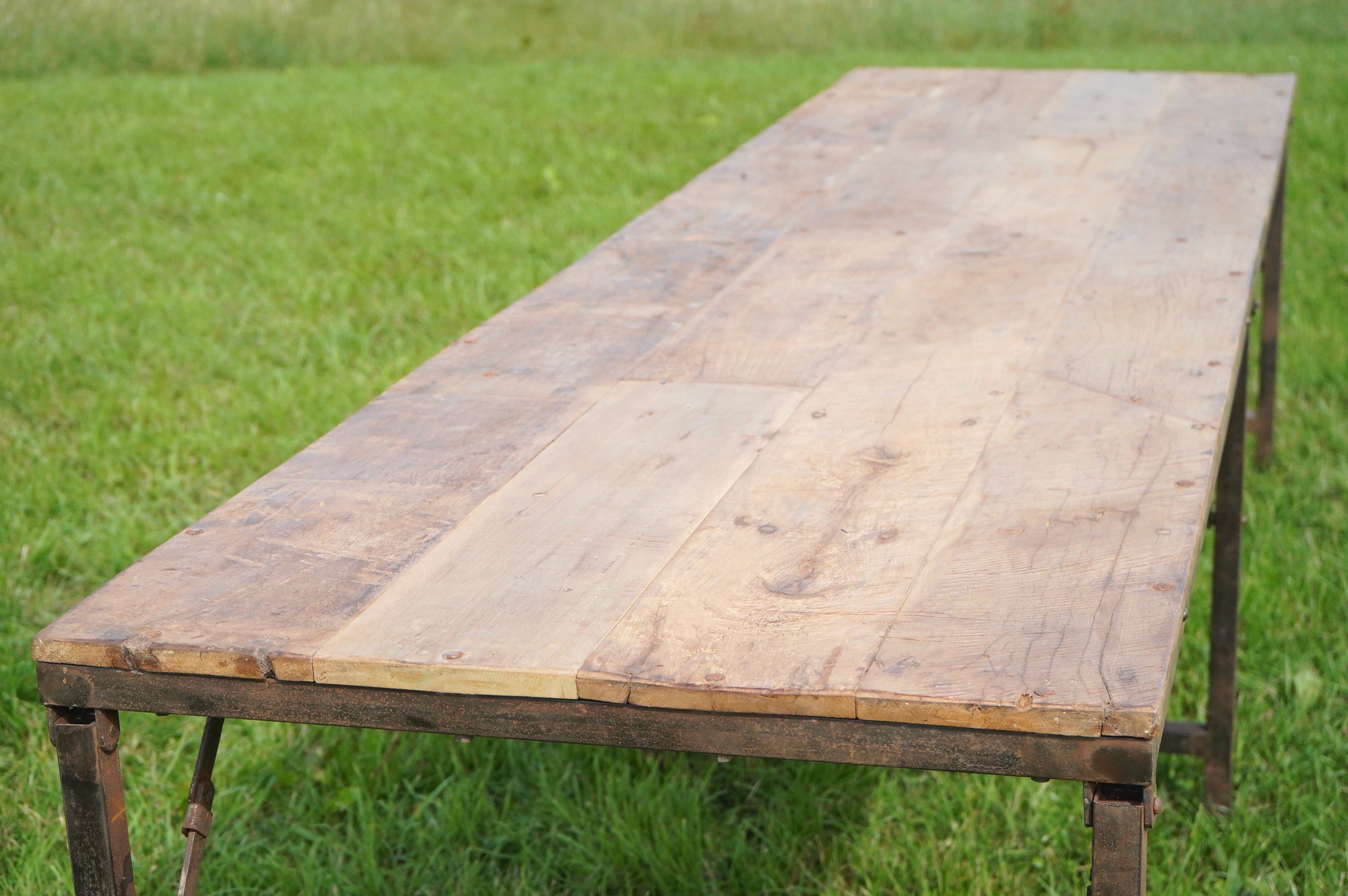 Large Steel Folding Table