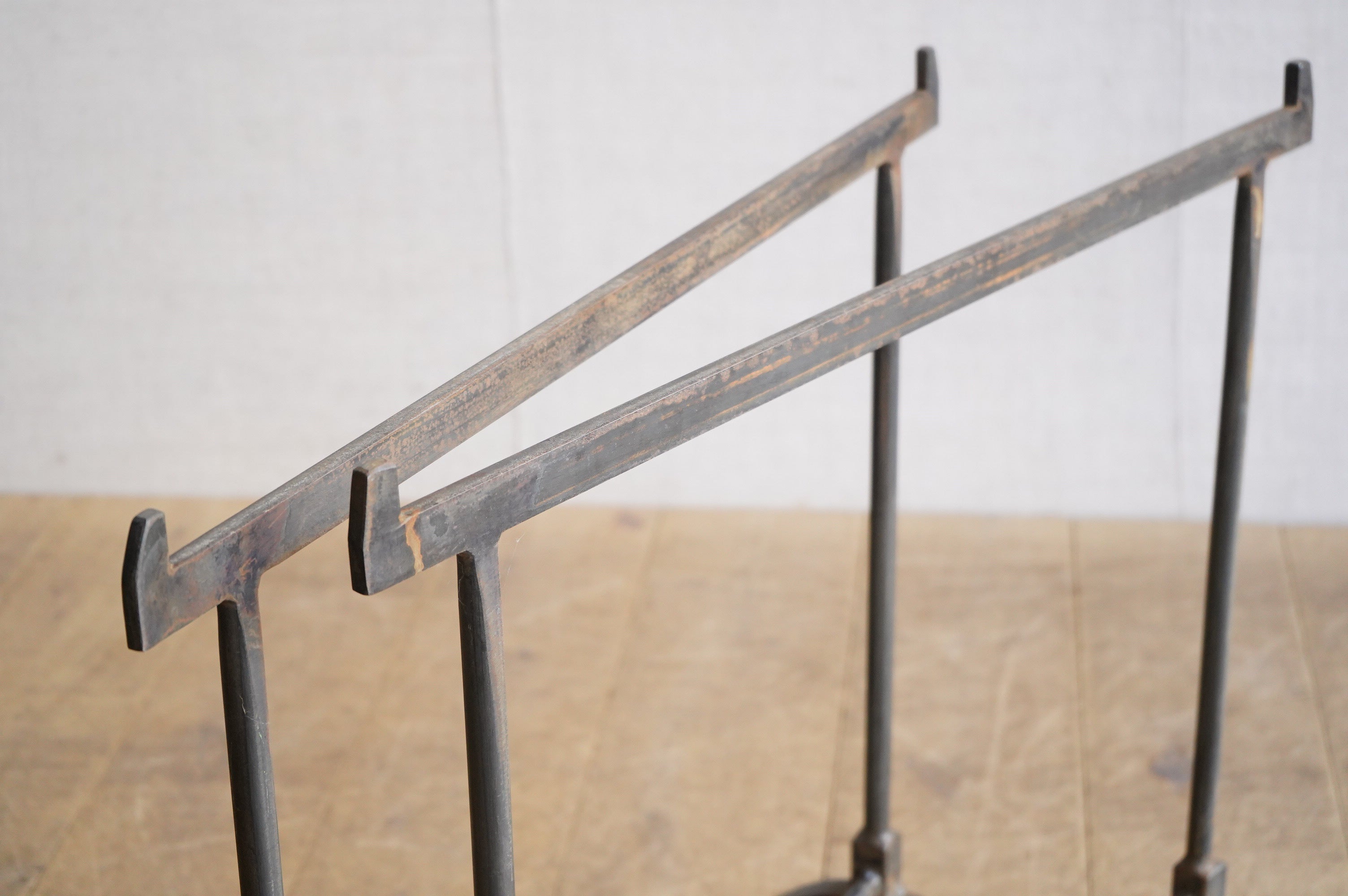 Large Handmade Steel Trestles