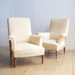 French Square Back Chair