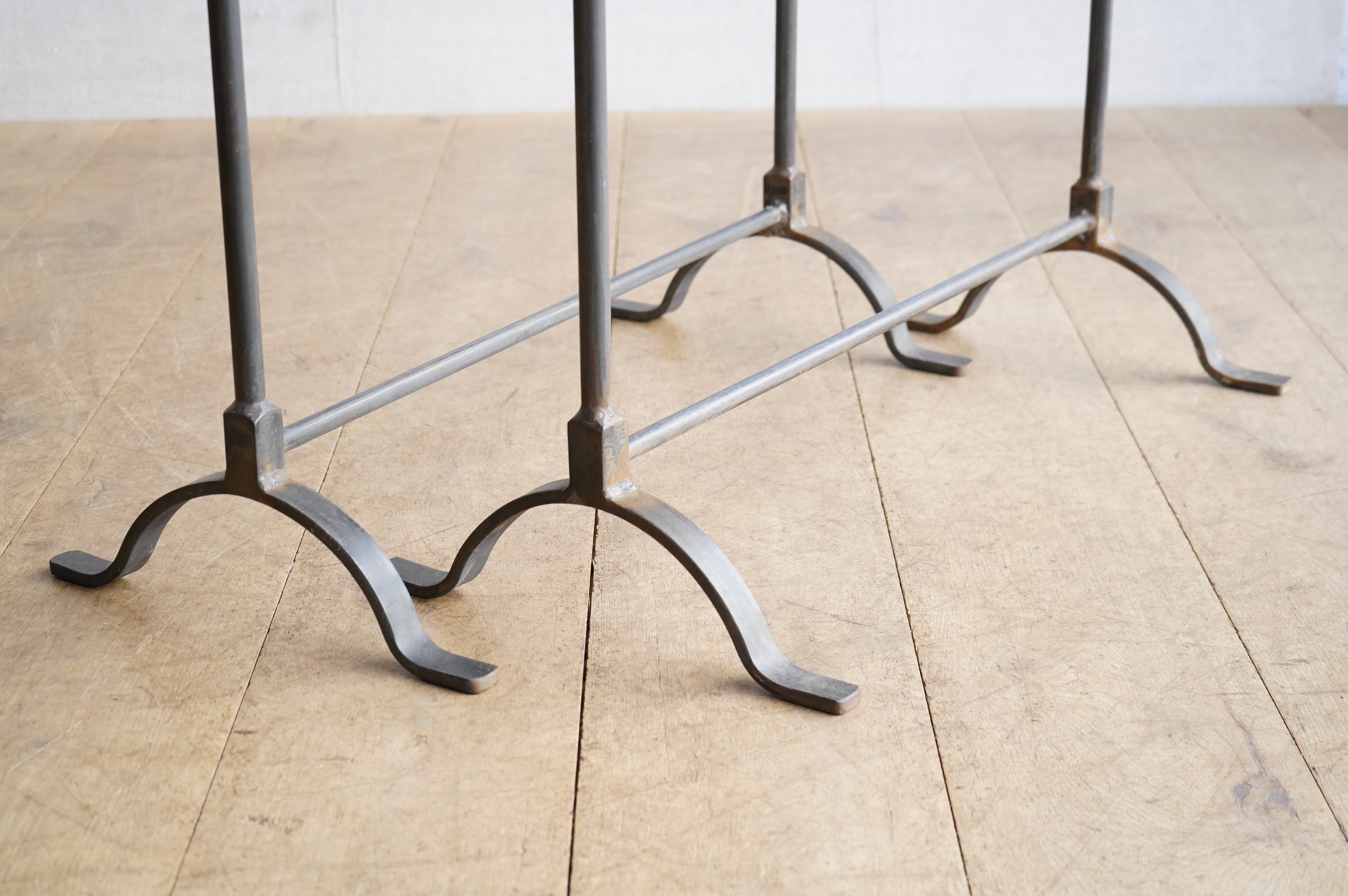 Large Handmade Steel Trestles