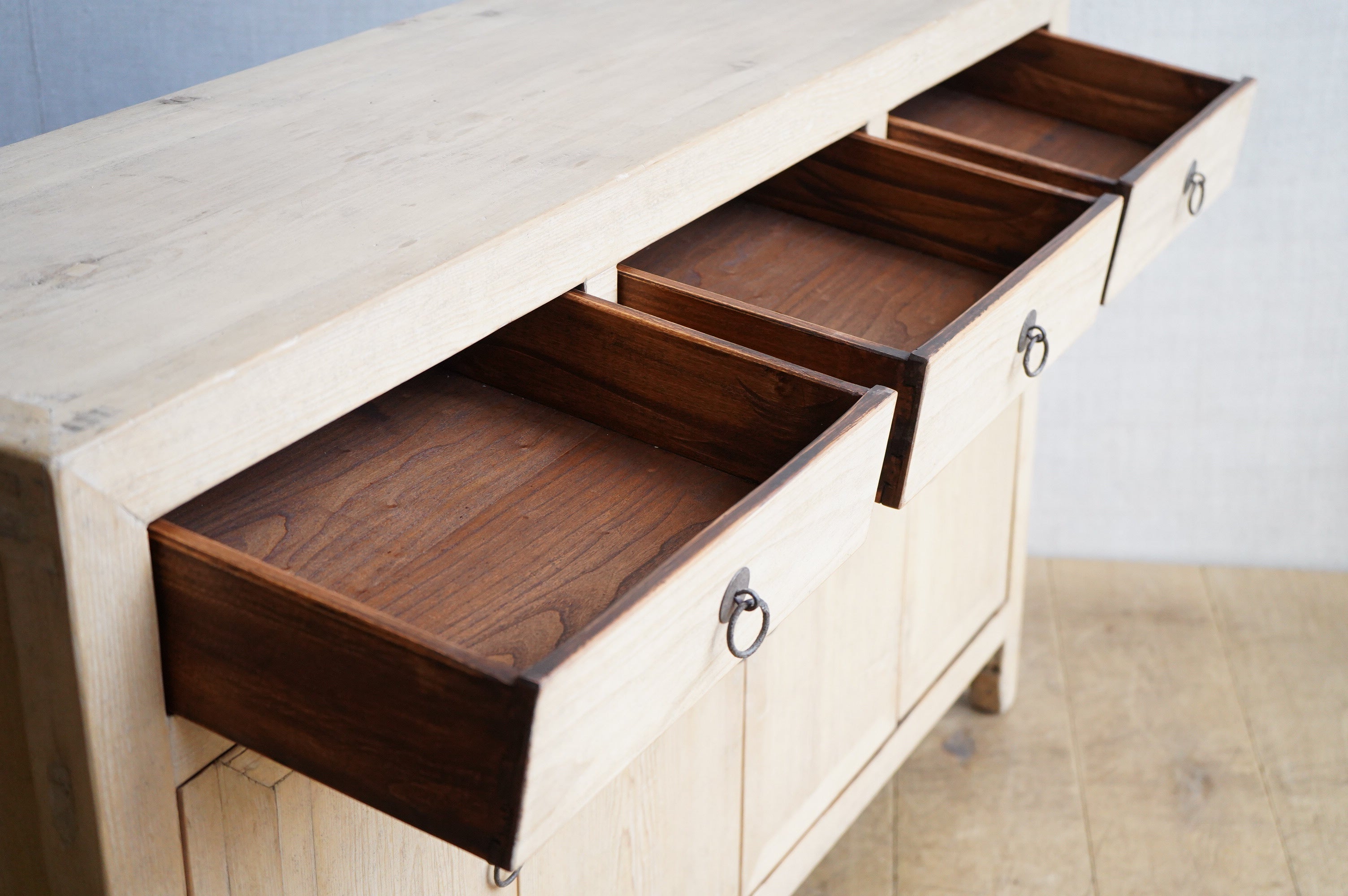 Chinese Elm Sideboard