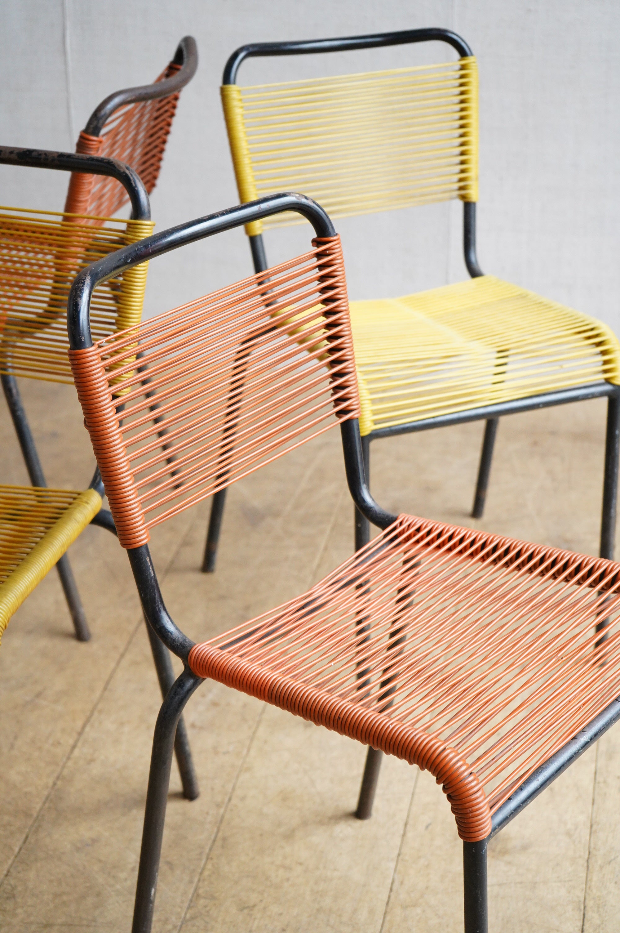 Set of Spaghetti Chairs