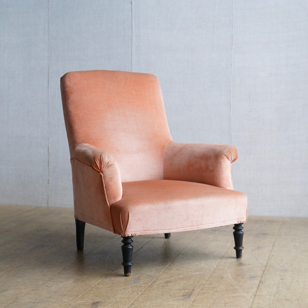 French Square Back Chair