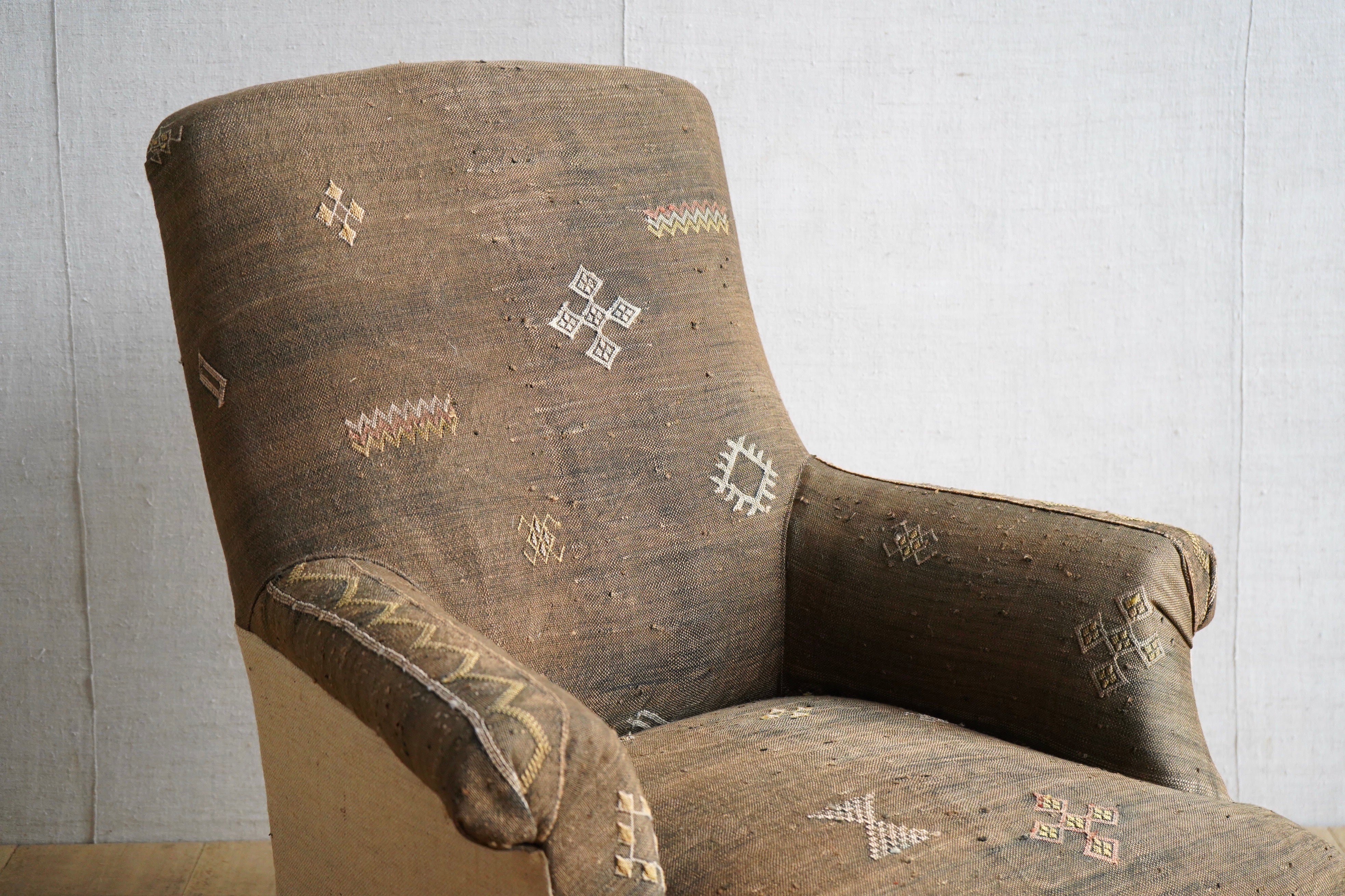 Moroccan Kilim Armchair