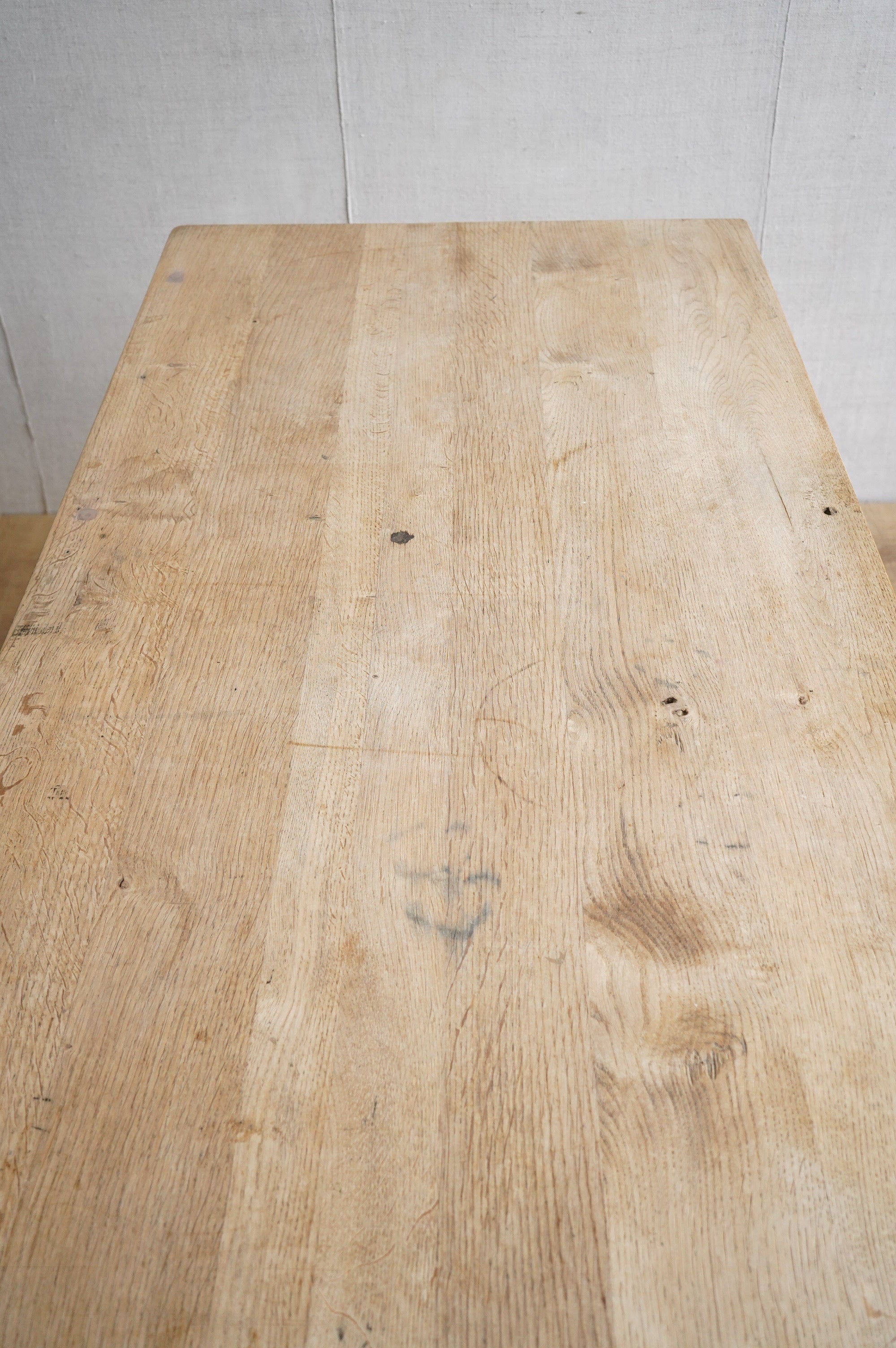 Large Oak Trestle Table