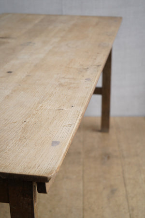 Large Oak Trestle Table