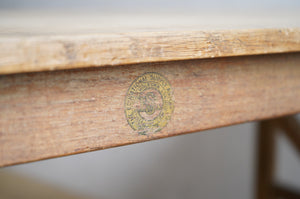 Large Oak Trestle Table