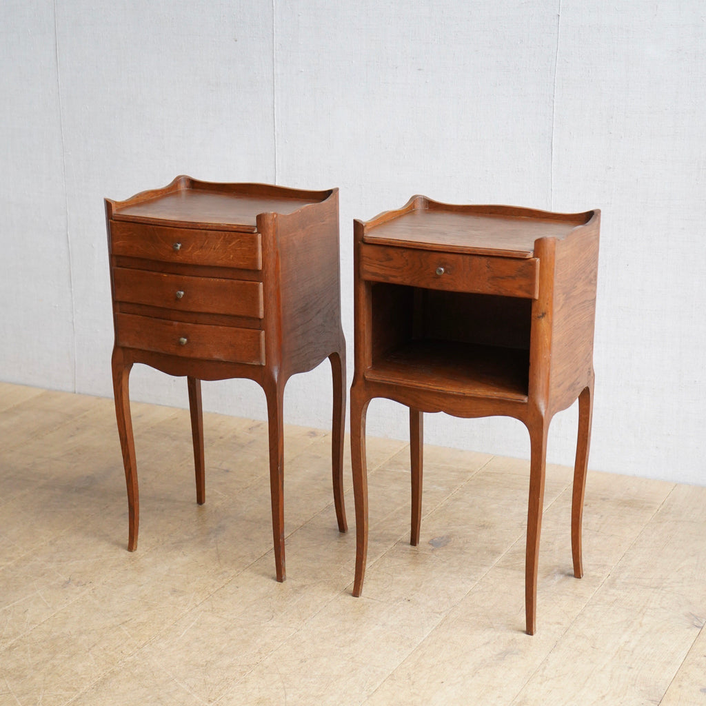 Pair of Oak Bedside Tables