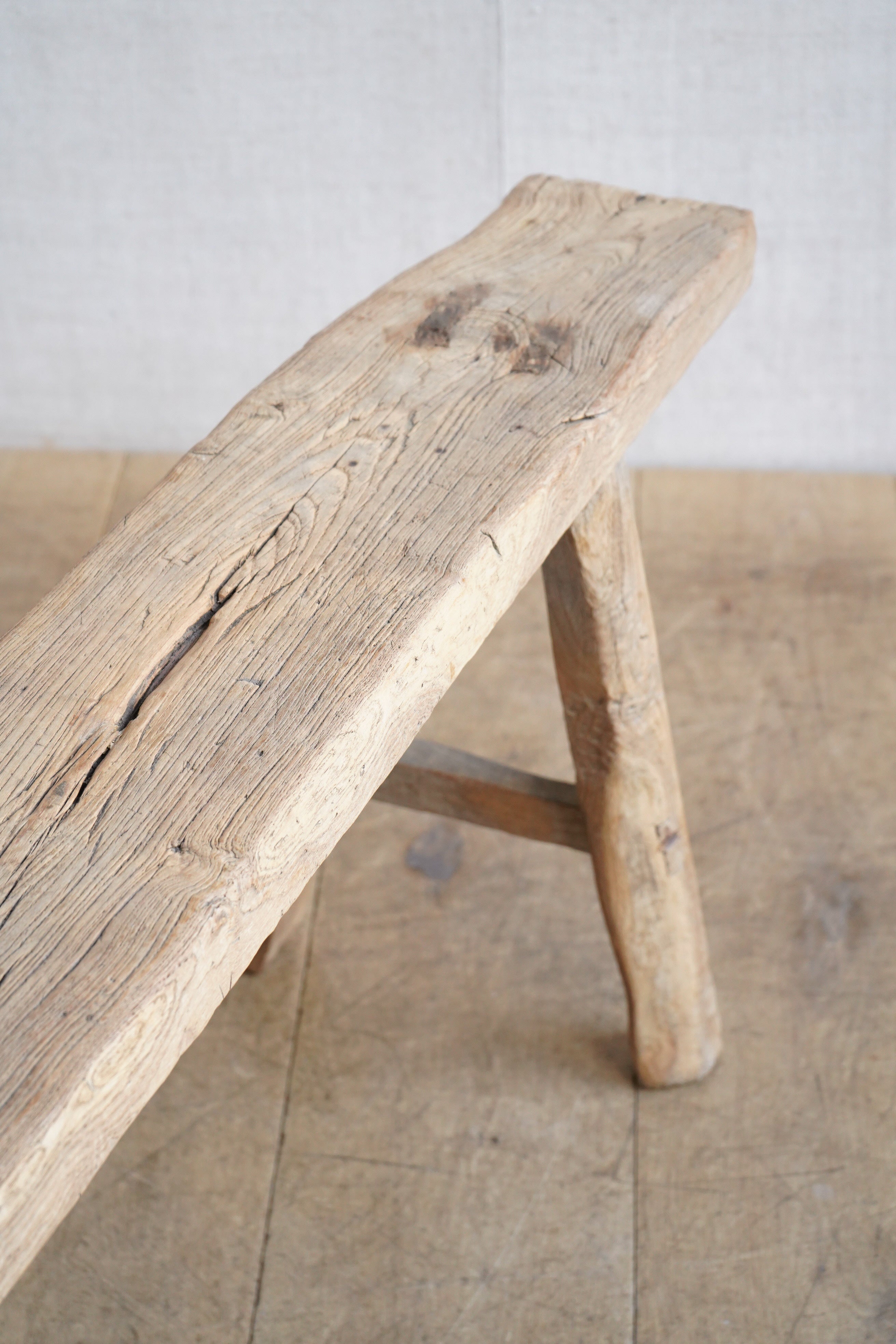 Large Elm Bench