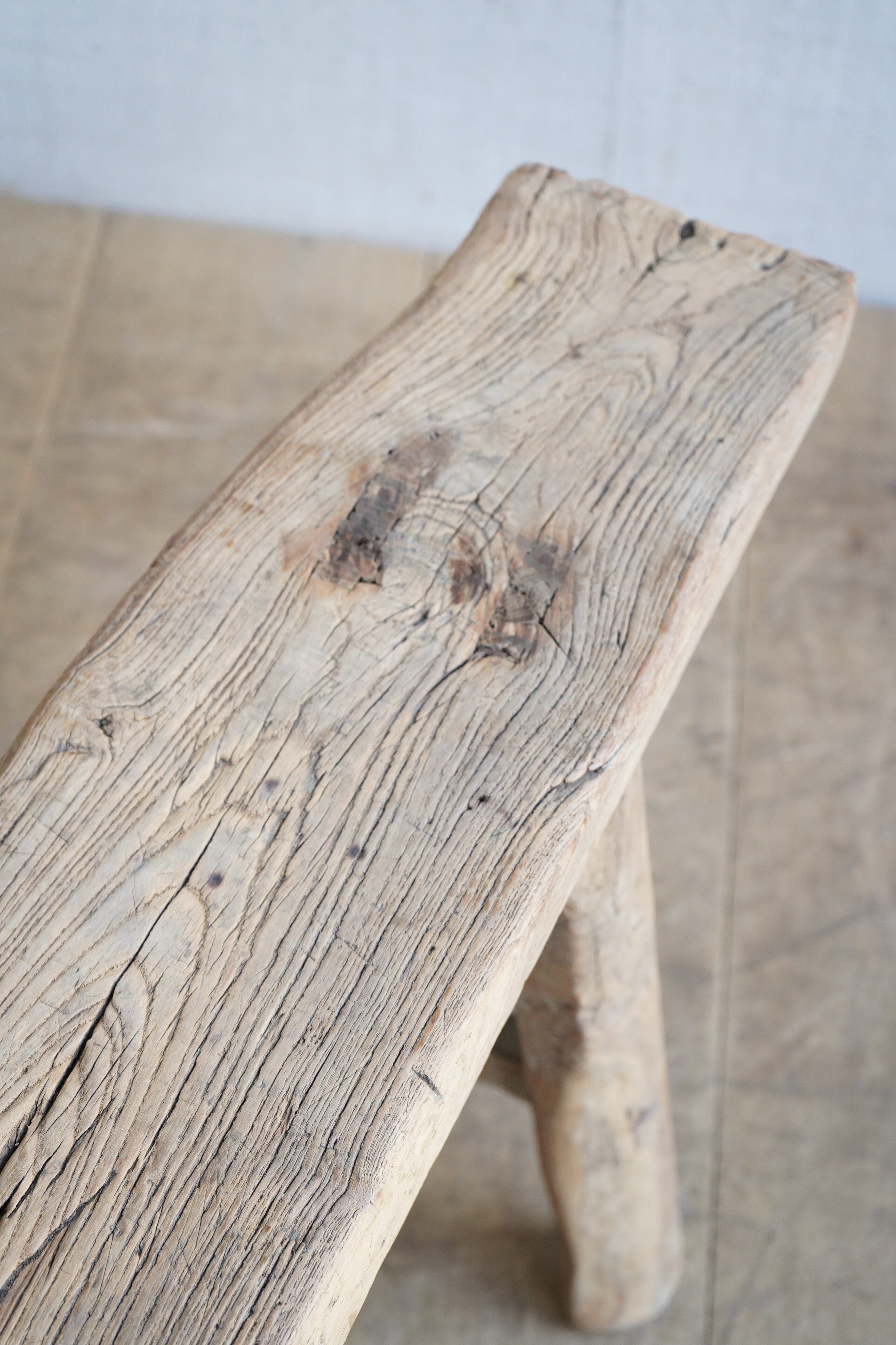 Large Elm Bench