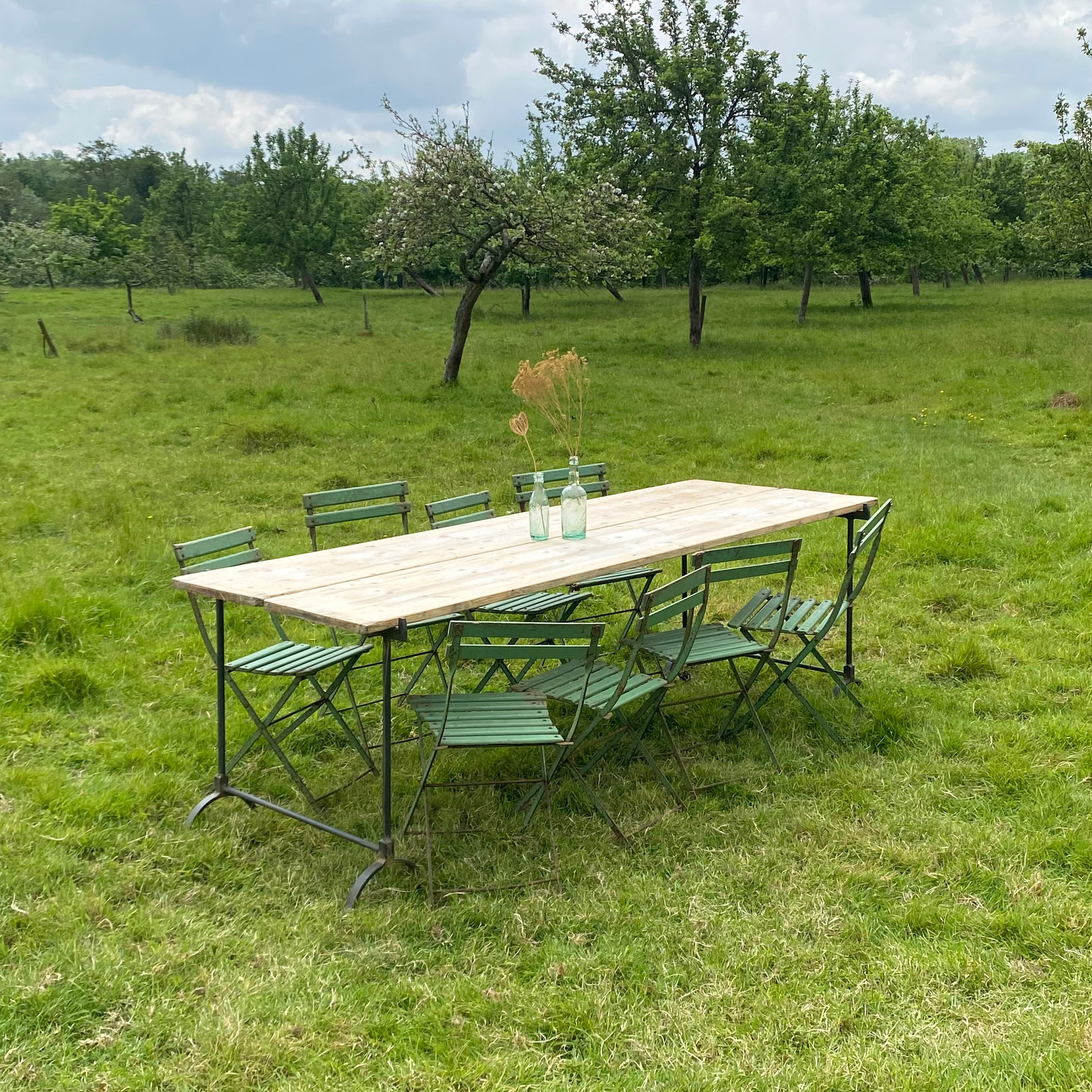 Large Trestle Table