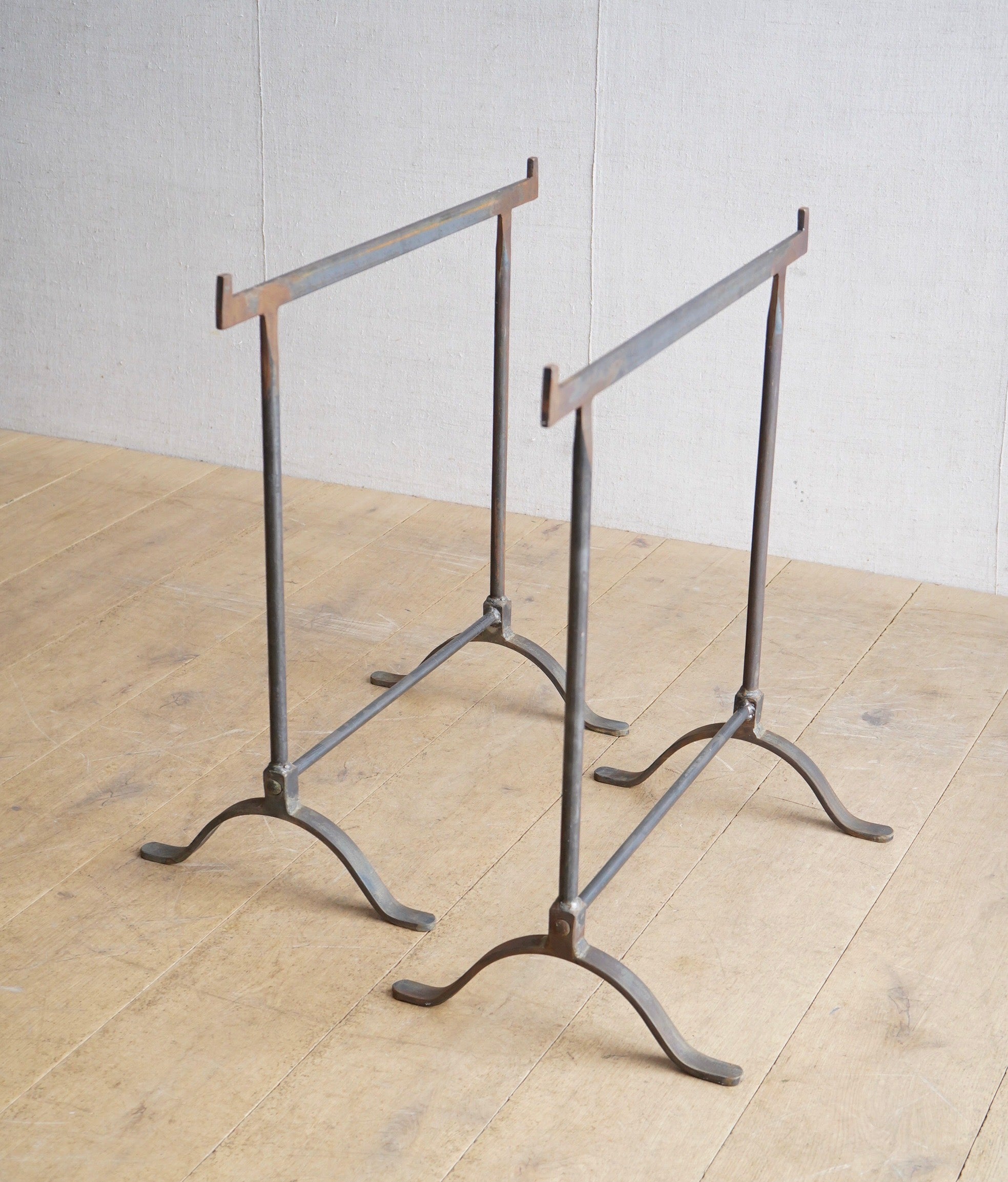 Handmade Steel Trestles