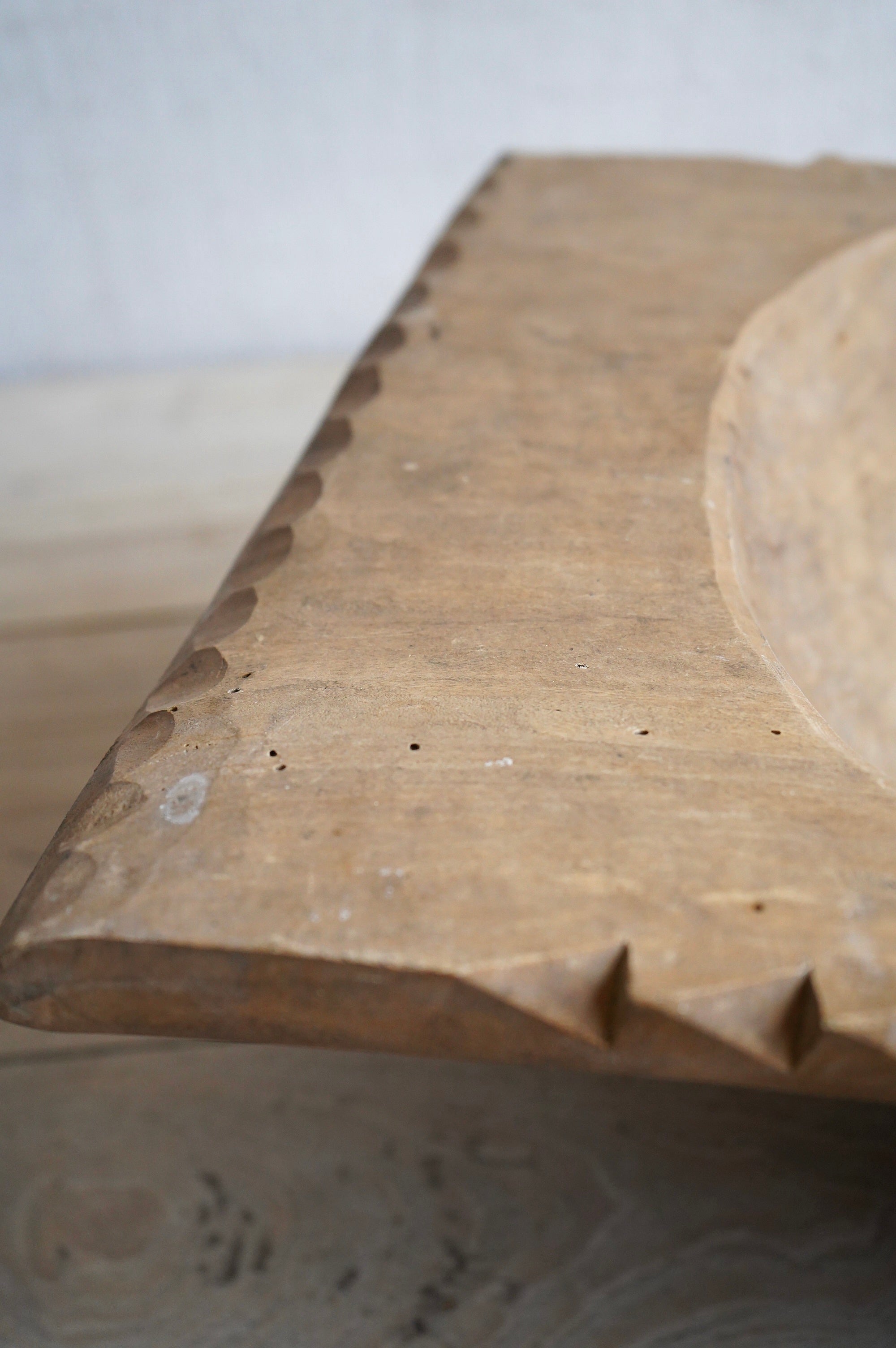 Hardwood Dough Bowl