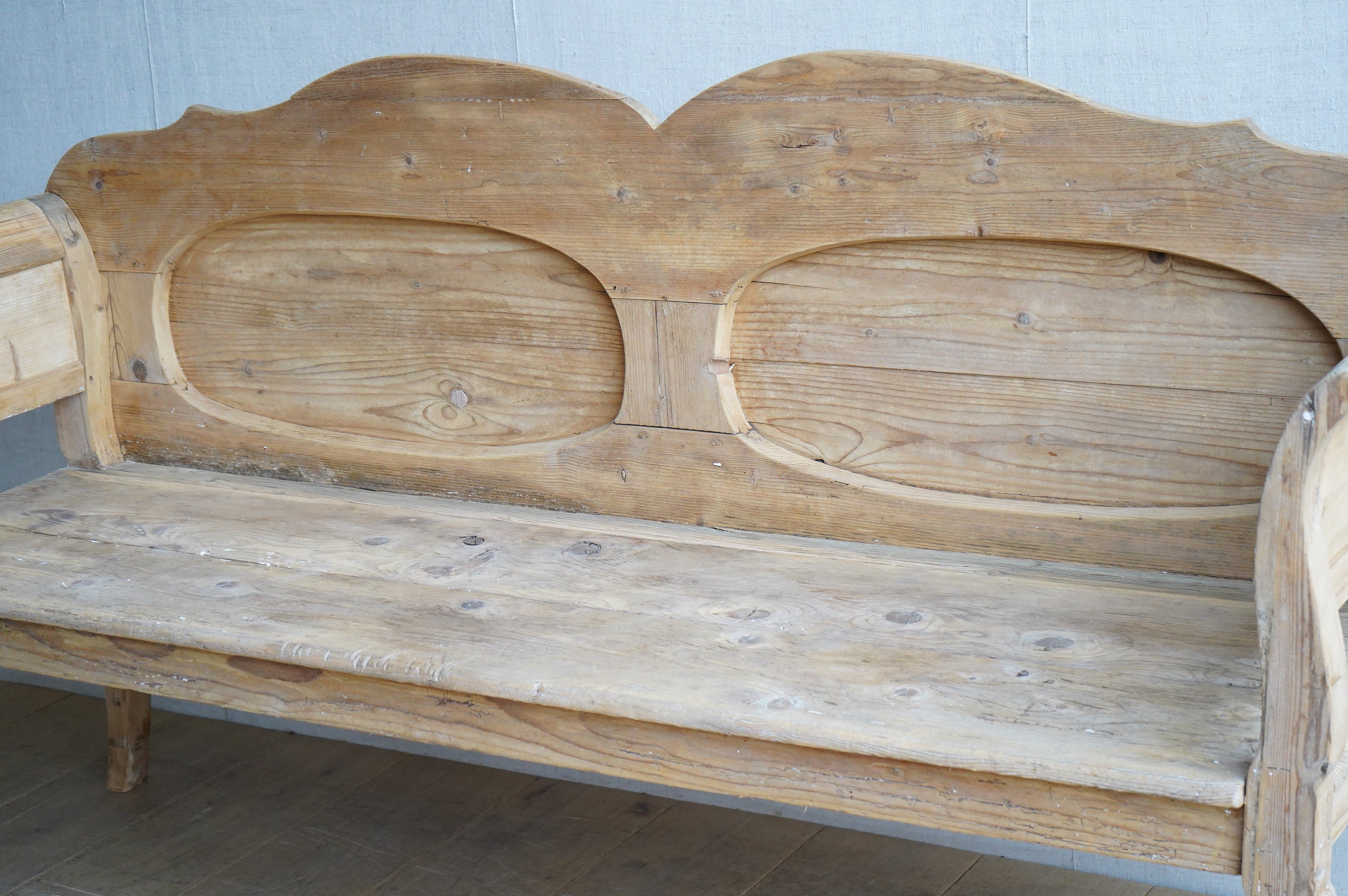 Stripped Hungarian Bench